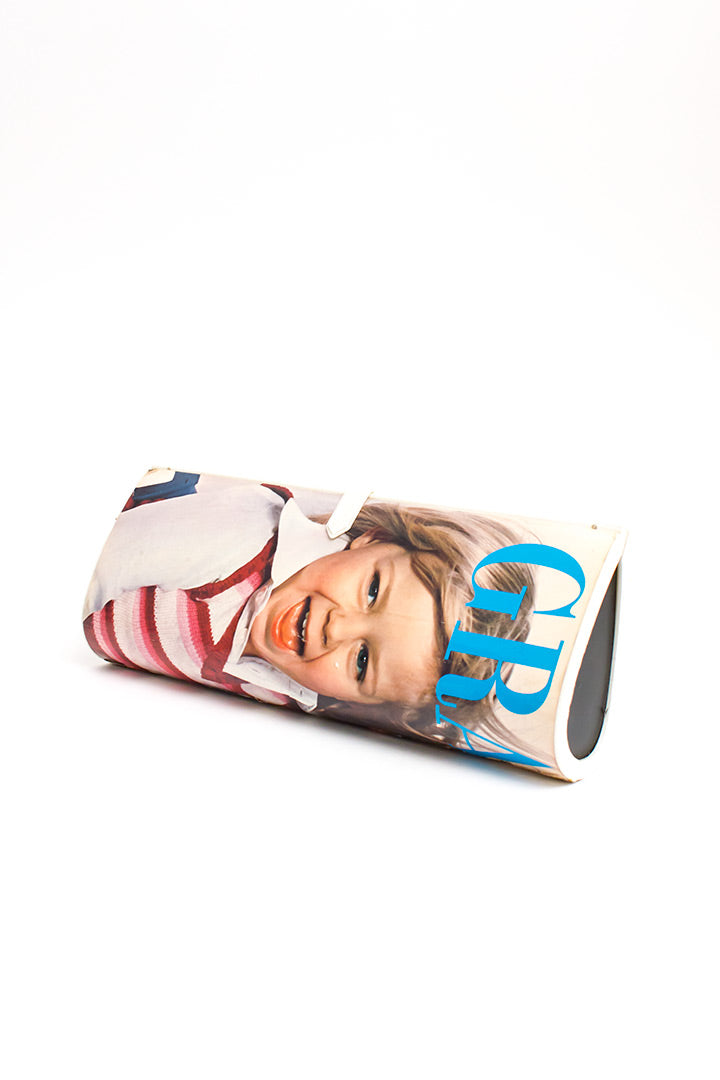 Vintage magazine clutch Grazia