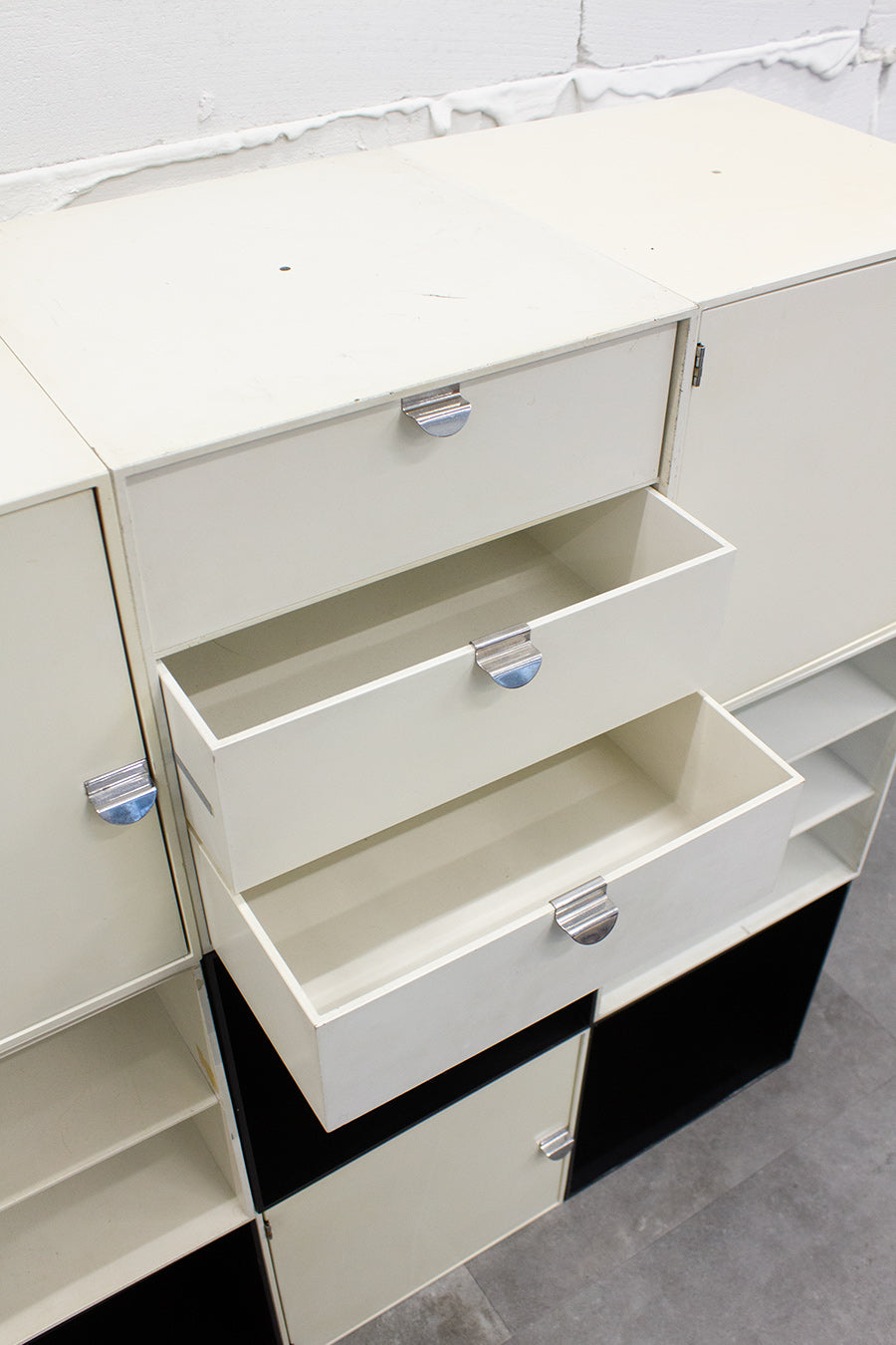 Vintage modulaire opbergkast Palaset Palanox van Treston Oy 1972 Finland