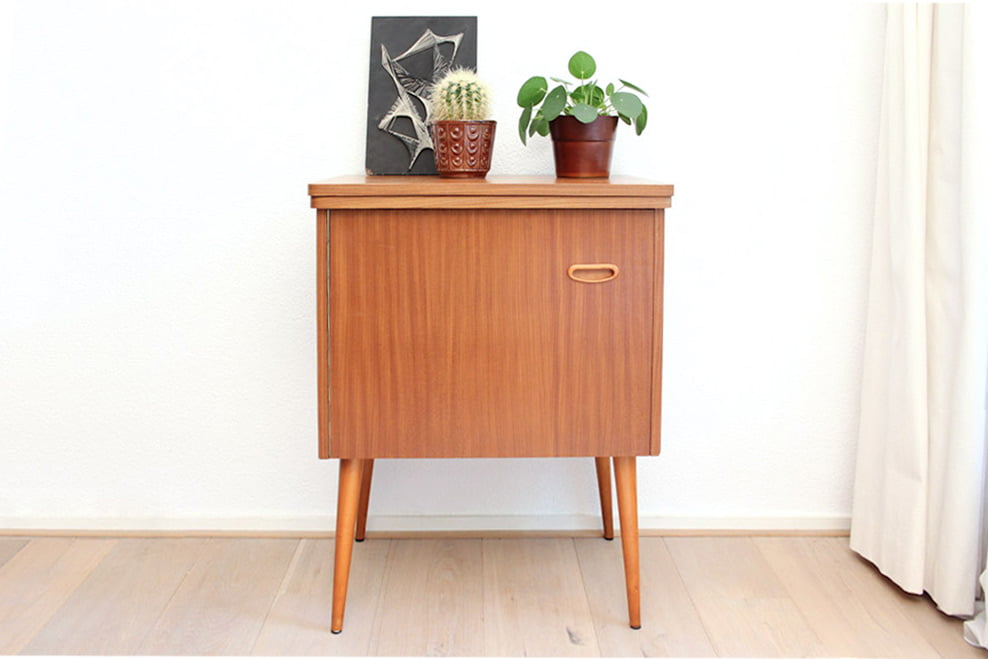 Vintage naaimachine kastje
