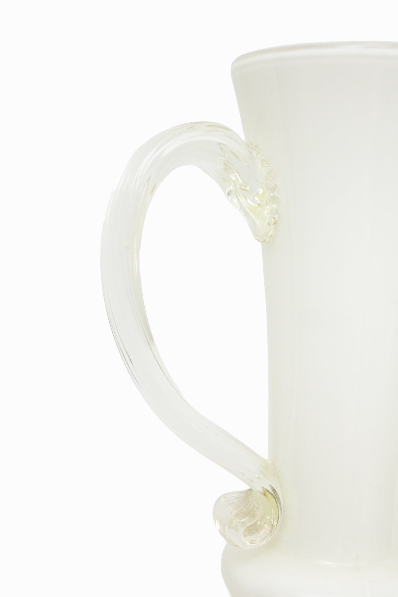 Vintage opaline Di Vinci Florence karaf/ vaas