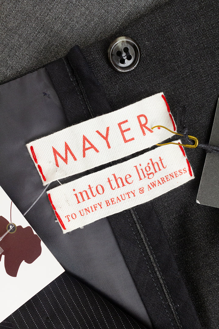 Vintage patchwork broek grijs/zwart/blauw Mayer Into The Light