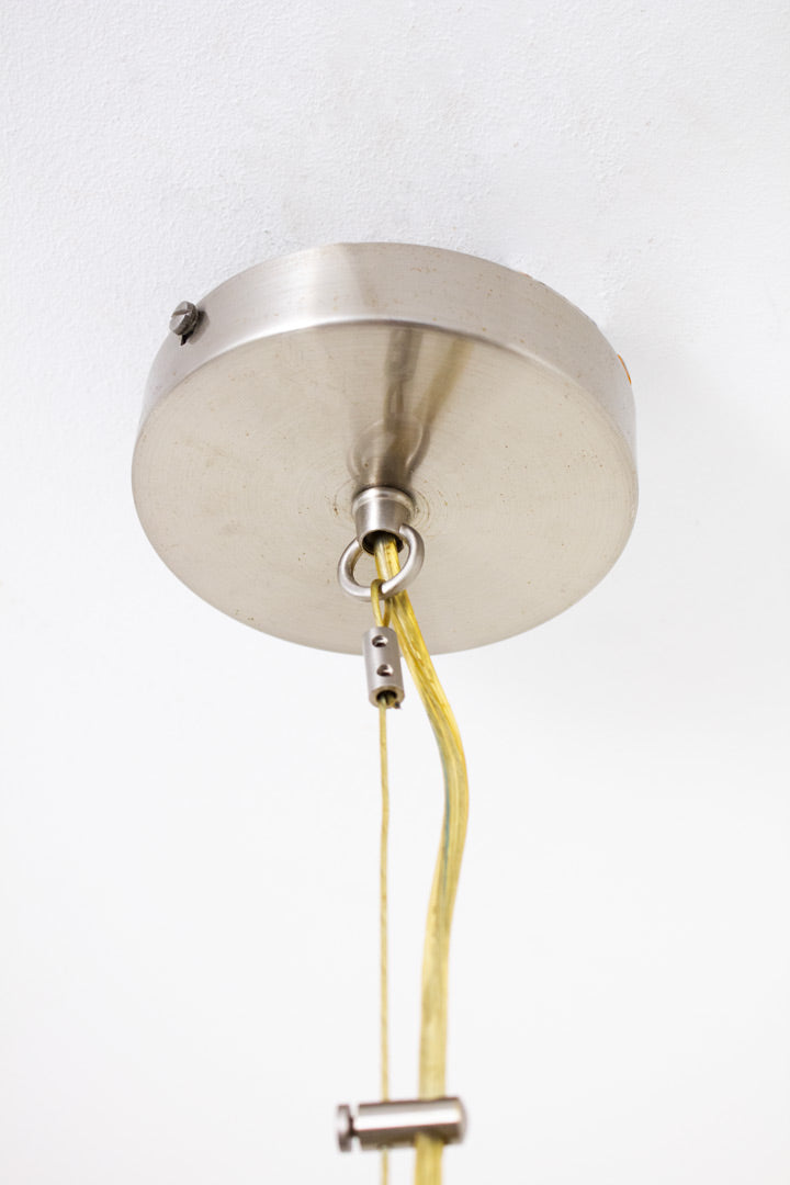 Vintage retro metalen Space-Age hanglamp