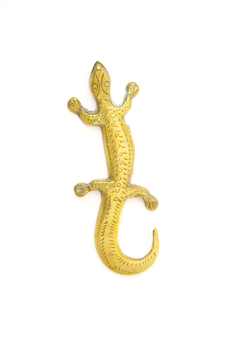 Vintage salamander van messing