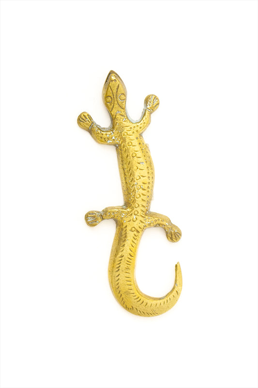 Vintage salamander van messing