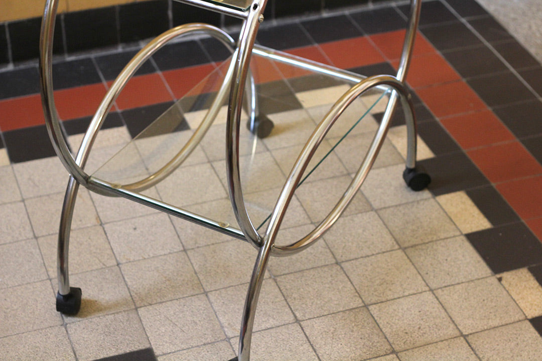 Vintage trolley rond