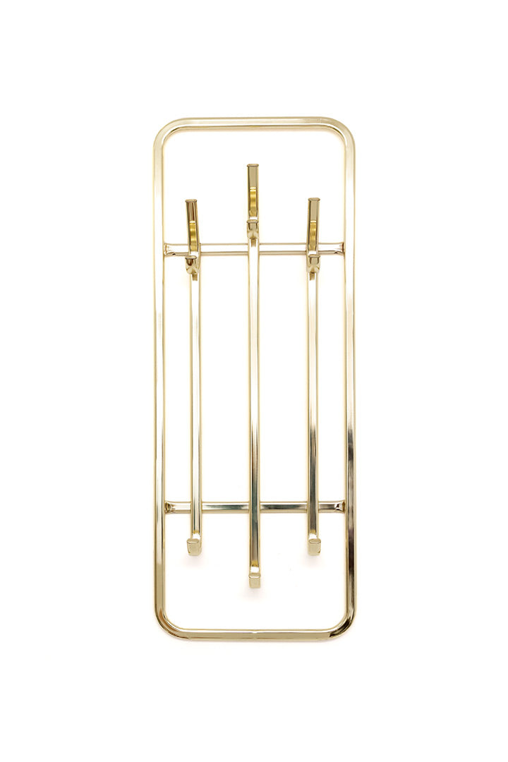 Vintage messing kapstok