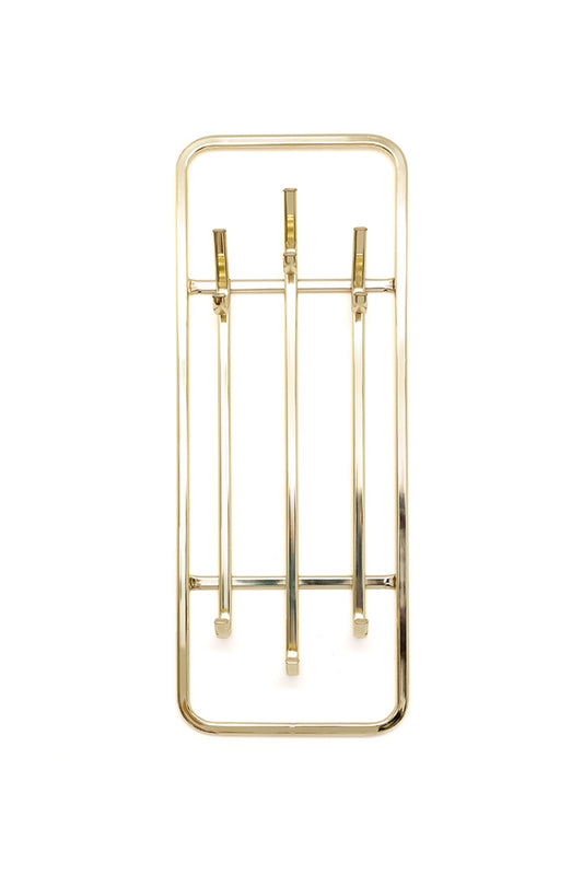 Vintage messing kapstok