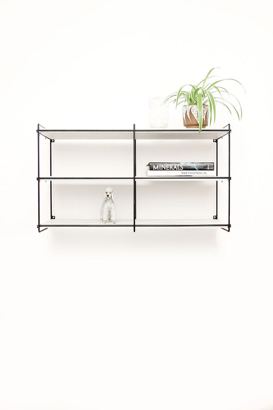 Vintage wandrek draad beton