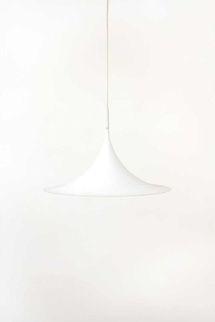 Vintage witte heksenhoed Semi