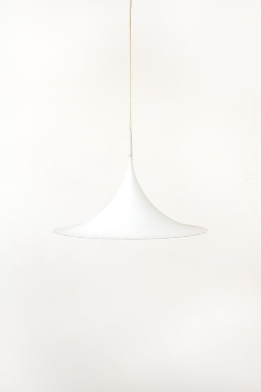 Vintage witte heksenhoed Semi