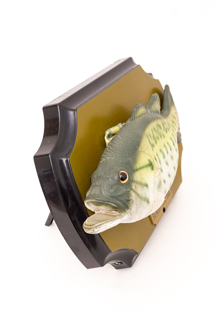 Vintage zingende vis ‘Big Mouth Honey Bass’