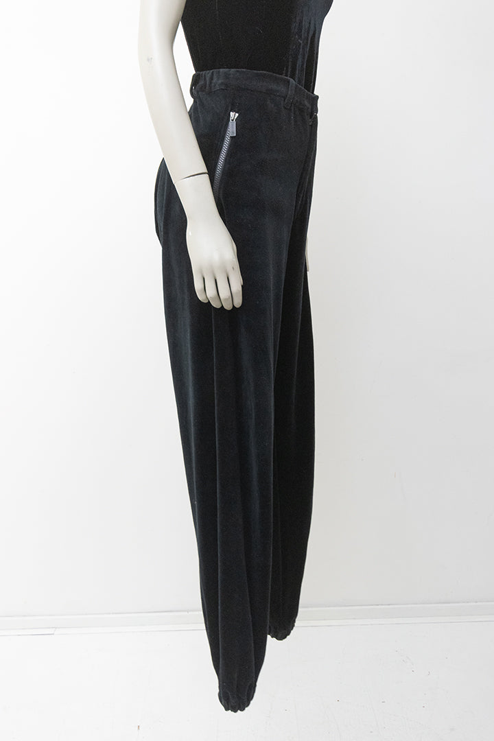 Vintage zwarte velours broek Y3 Yohji Yamamoto