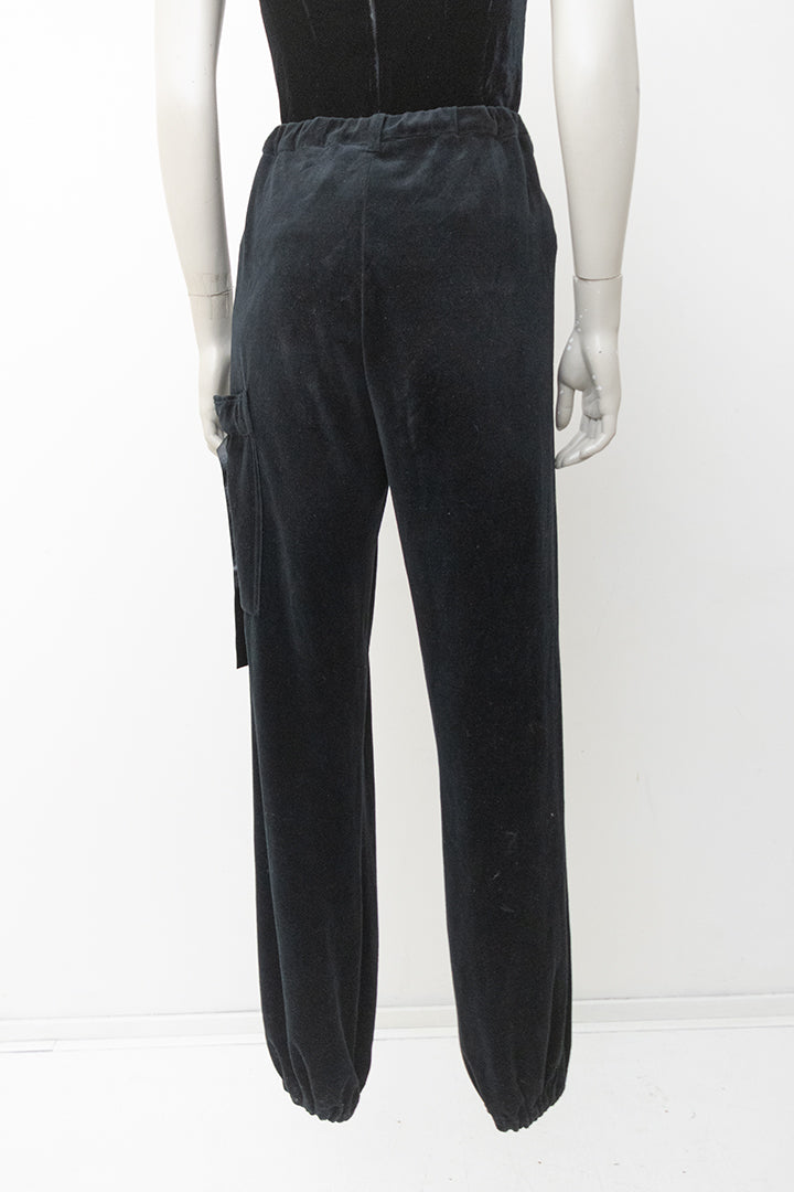 Vintage zwarte velours broek Y3 Yohji Yamamoto