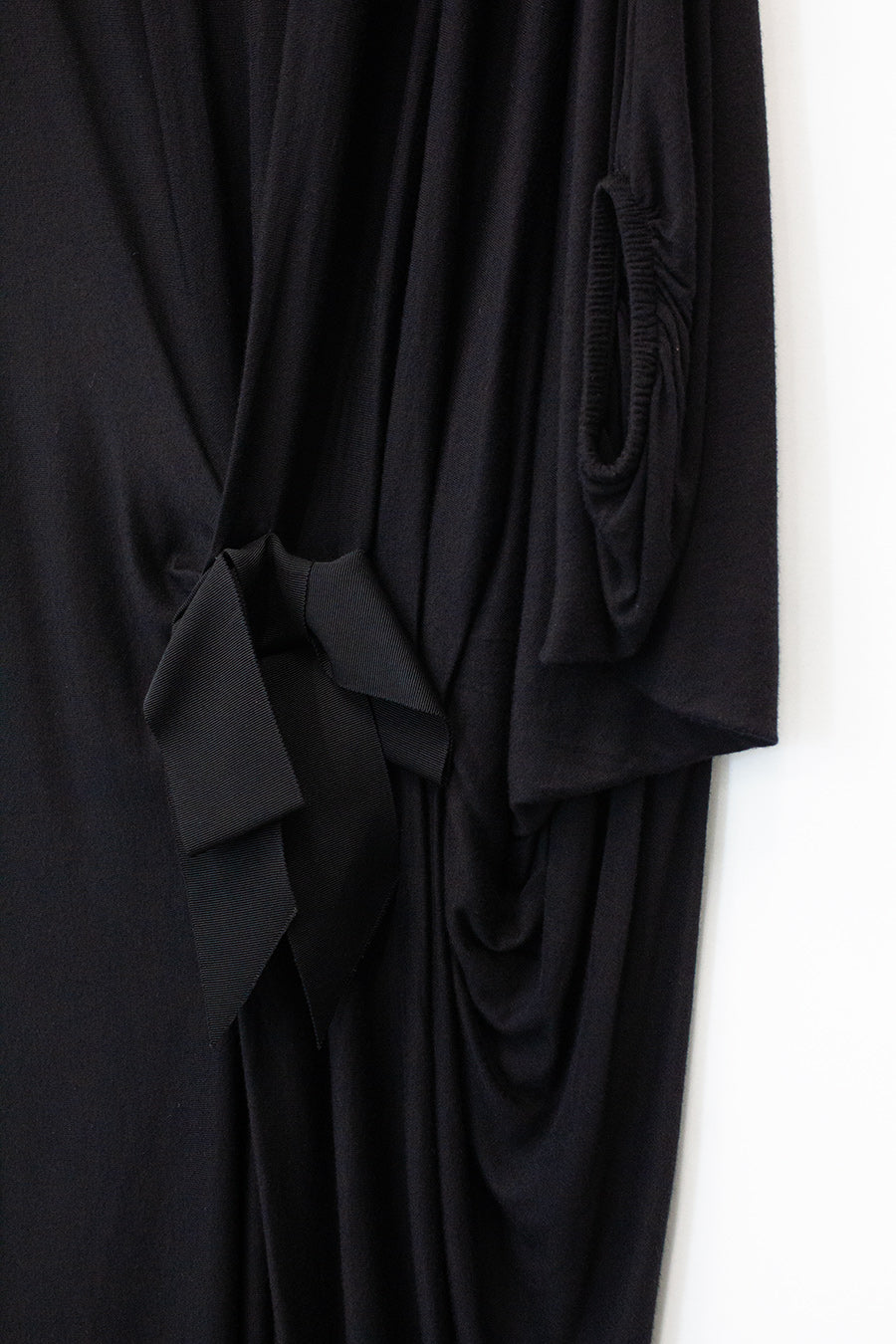 Vintage zijde Lanvin tuniek/ jurk met strik