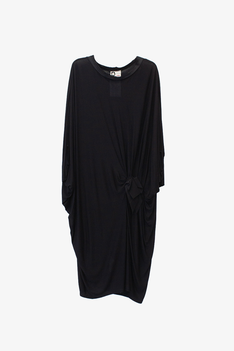 Vintage zijde Lanvin tuniek/ jurk met strik