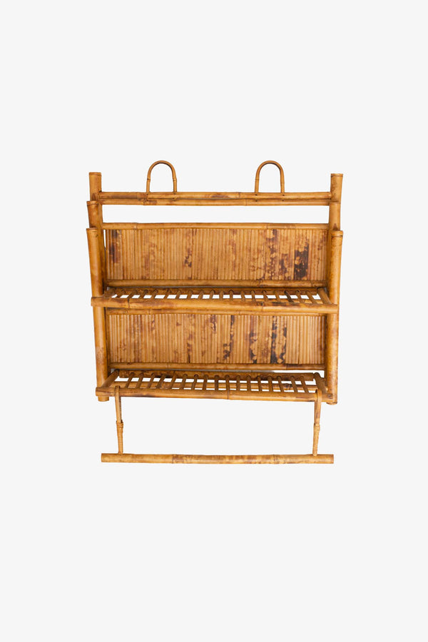 Vintage Japans rotan wandrekje