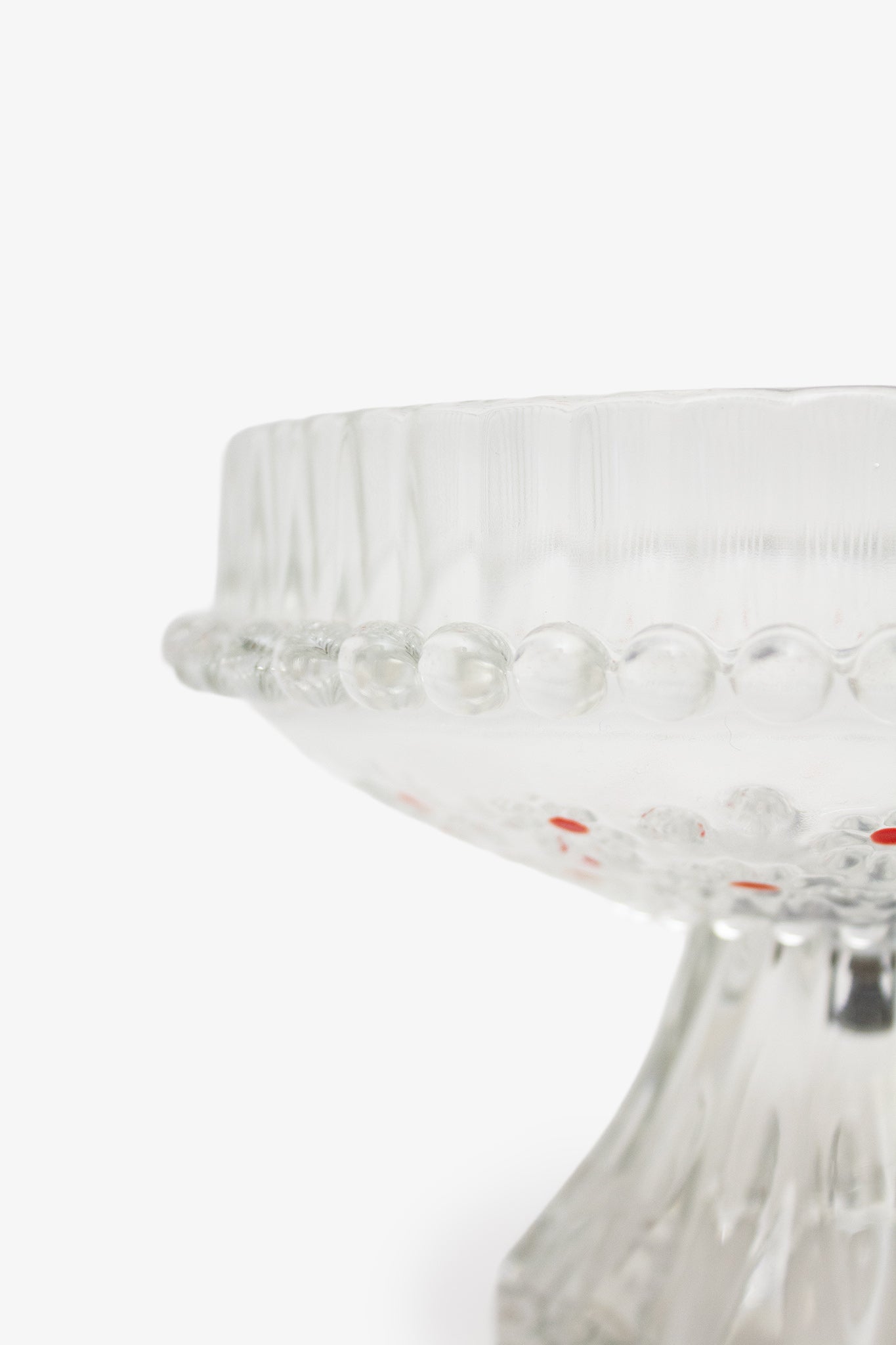 Vintage Walther Glas snoep schaal