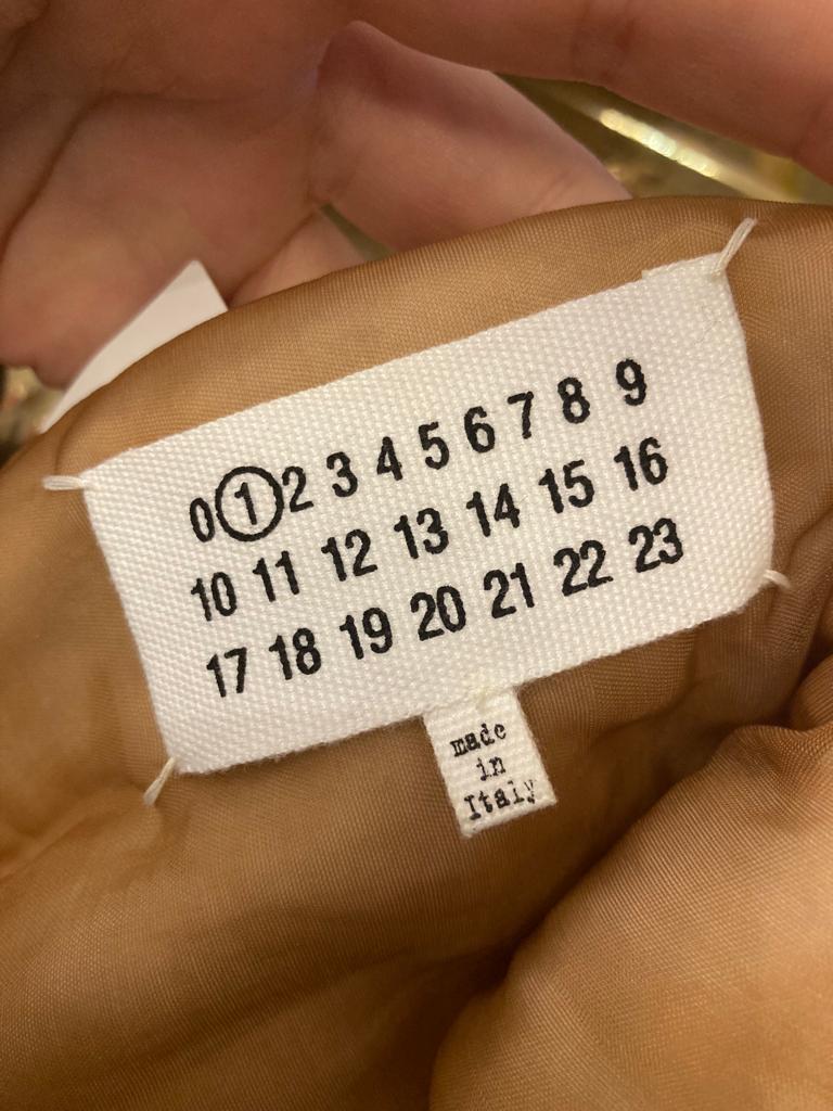 Jurk Maison Margiela nude gewatteerd