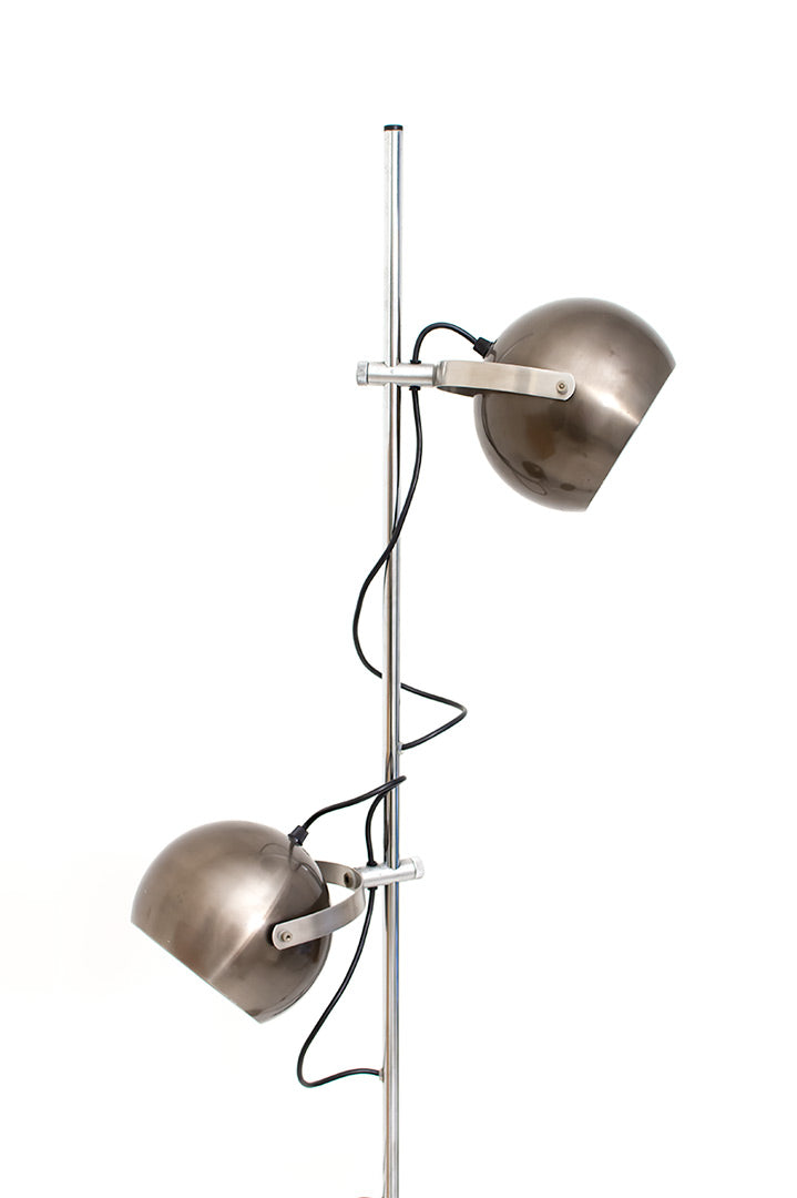Wilko vloerlamp met metalen bollen space age