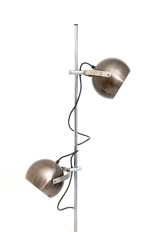 Wilko vloerlamp met metalen bollen space age