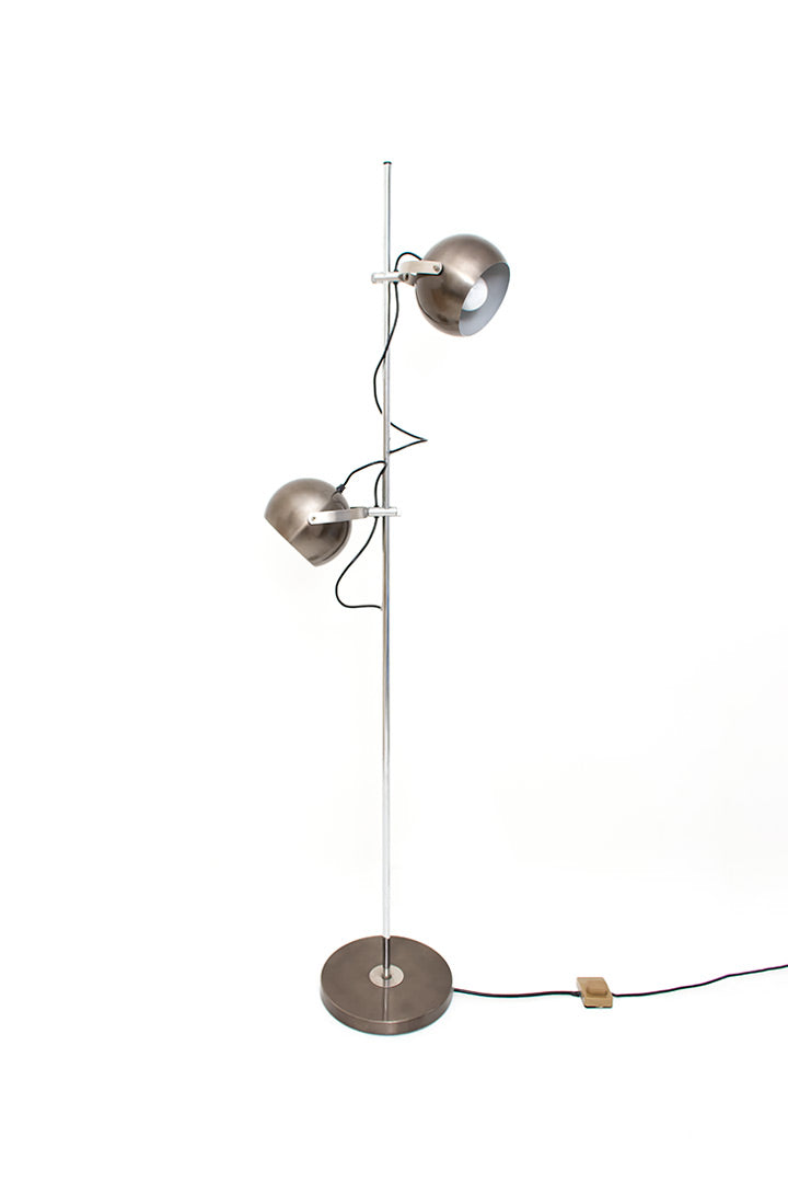 Wilko vloerlamp met metalen bollen space age