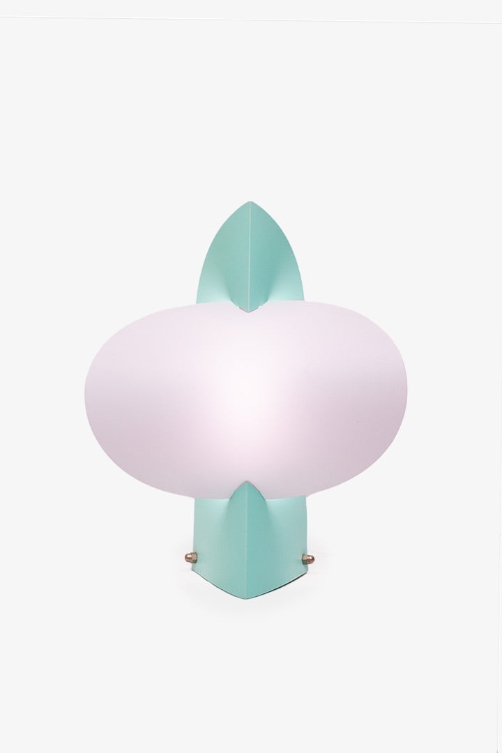 90s Samuel Parker S-totem lamp - mintgroen
