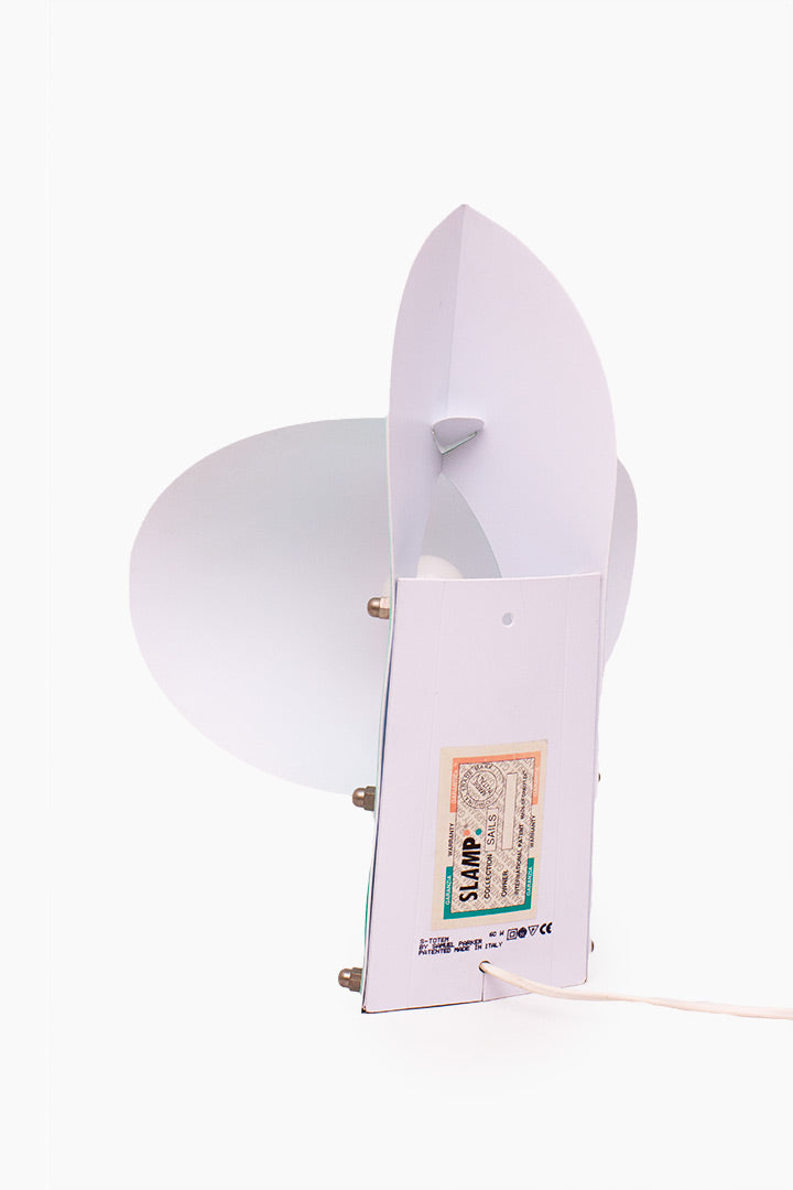 90s Samuel Parker S-totem lamp - mintgroen