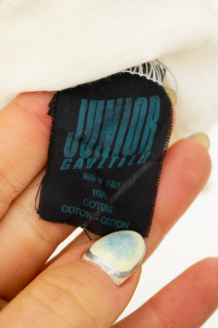 Wit vintage Junior Jean Paul Gaultier t-shirt Medilift