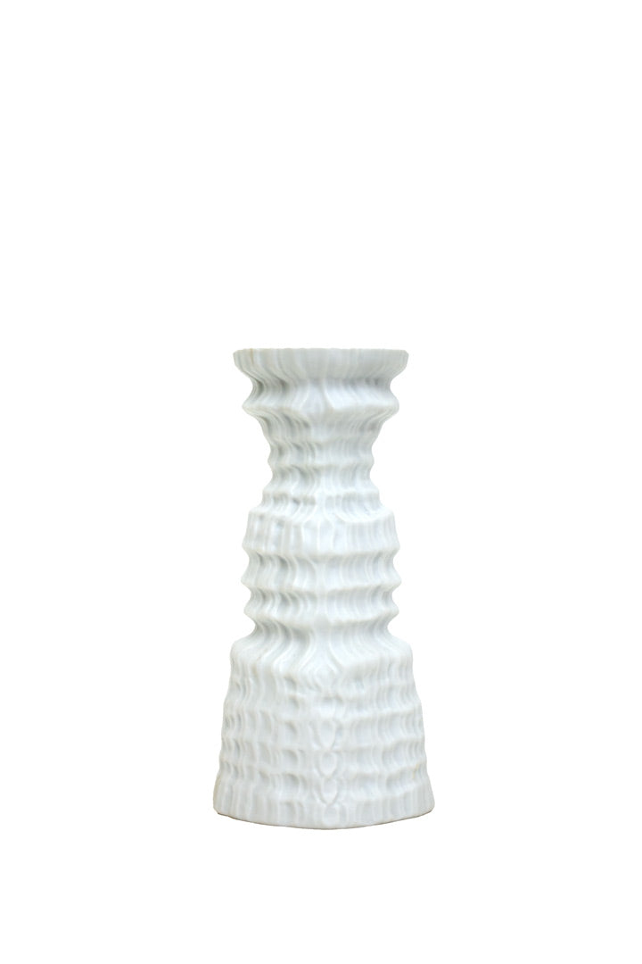 Witte 60's Rosenthal kandelaar door Martin Freyer