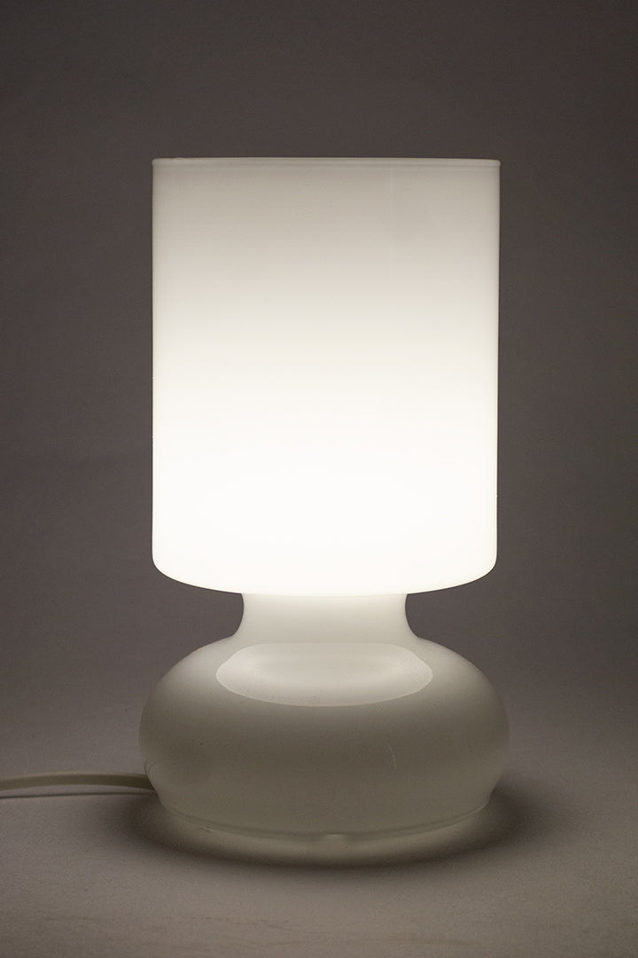 Witte vintage Lykta mushroom lamp Ikea jaren 80/90