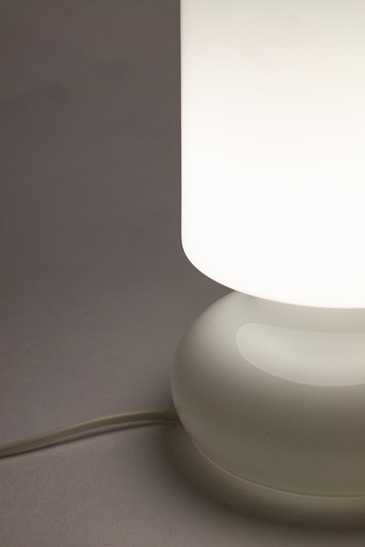 Witte vintage Lykta mushroom lamp Ikea jaren 80/90