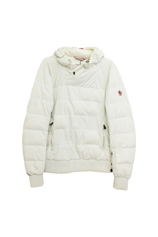 Witte vintage Moncler Grenoble puffer jas