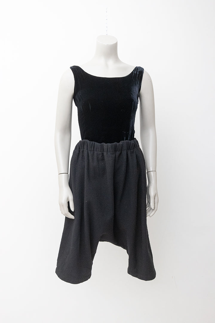 Wollen shorts H&M x Comme des Garçons zwart met laag kruis