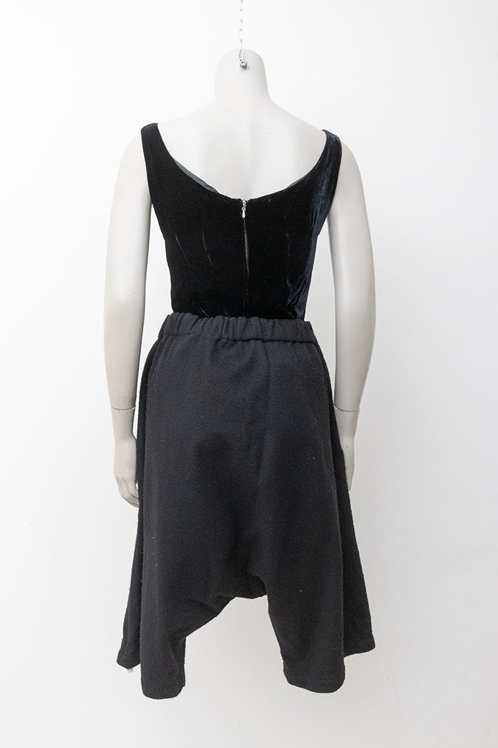 Wollen shorts H&M x Comme des Garçons zwart met laag kruis