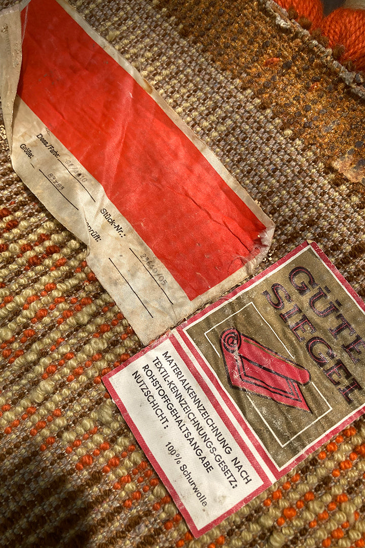 Wollen wandkleed jaren 70