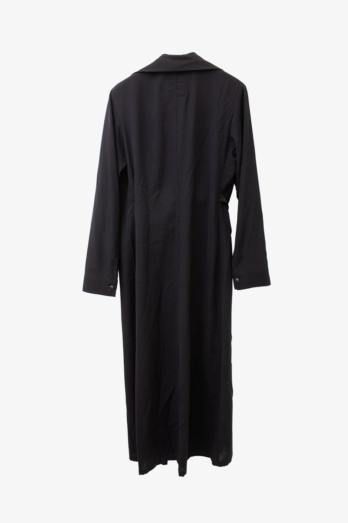 Y’s Yohji Yamamoto AW04/05 wollen sheer vest met overslag
