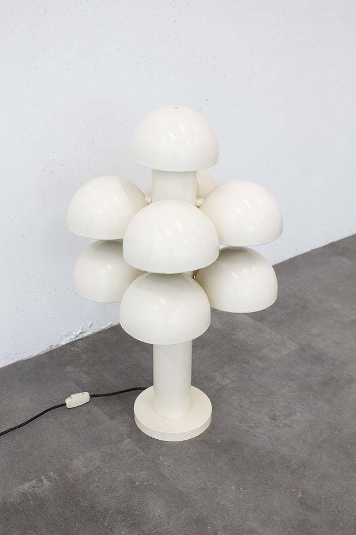 Zeldzame 70s Raak 'Cantharelle' vloer / tafellamp