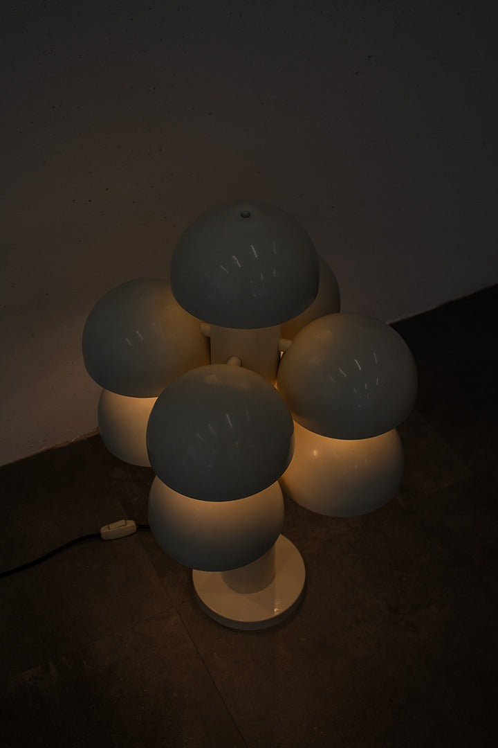 Zeldzame 70s Raak 'Cantharelle' vloer / tafellamp