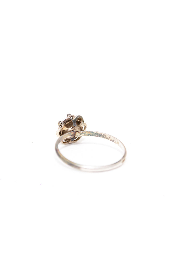 Zilveren ring met Zeeuwse knoop vintage