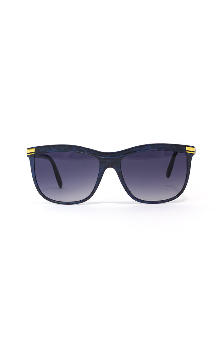 Zonnebril Guy Laroche blauw/zwart vintage
