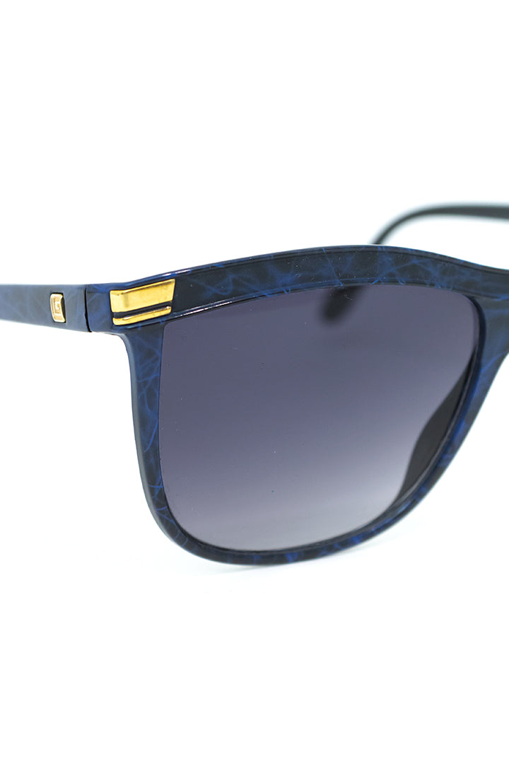 Zonnebril Guy Laroche blauw/zwart vintage