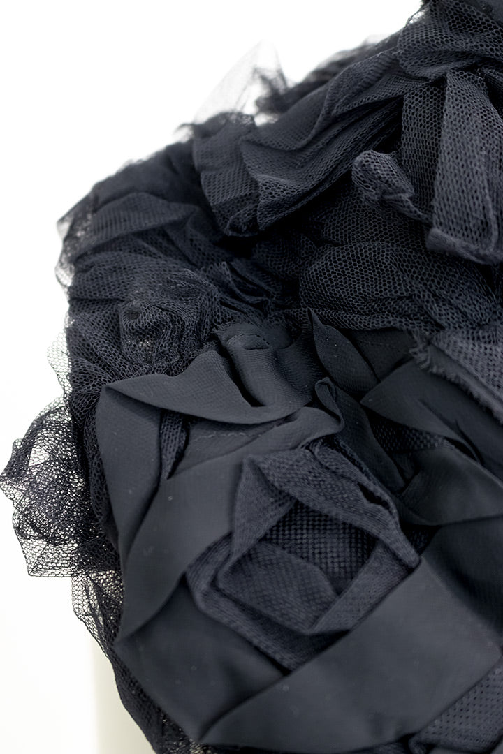 Zwart gilet Comme des Garçons Robe des Chambre 2004