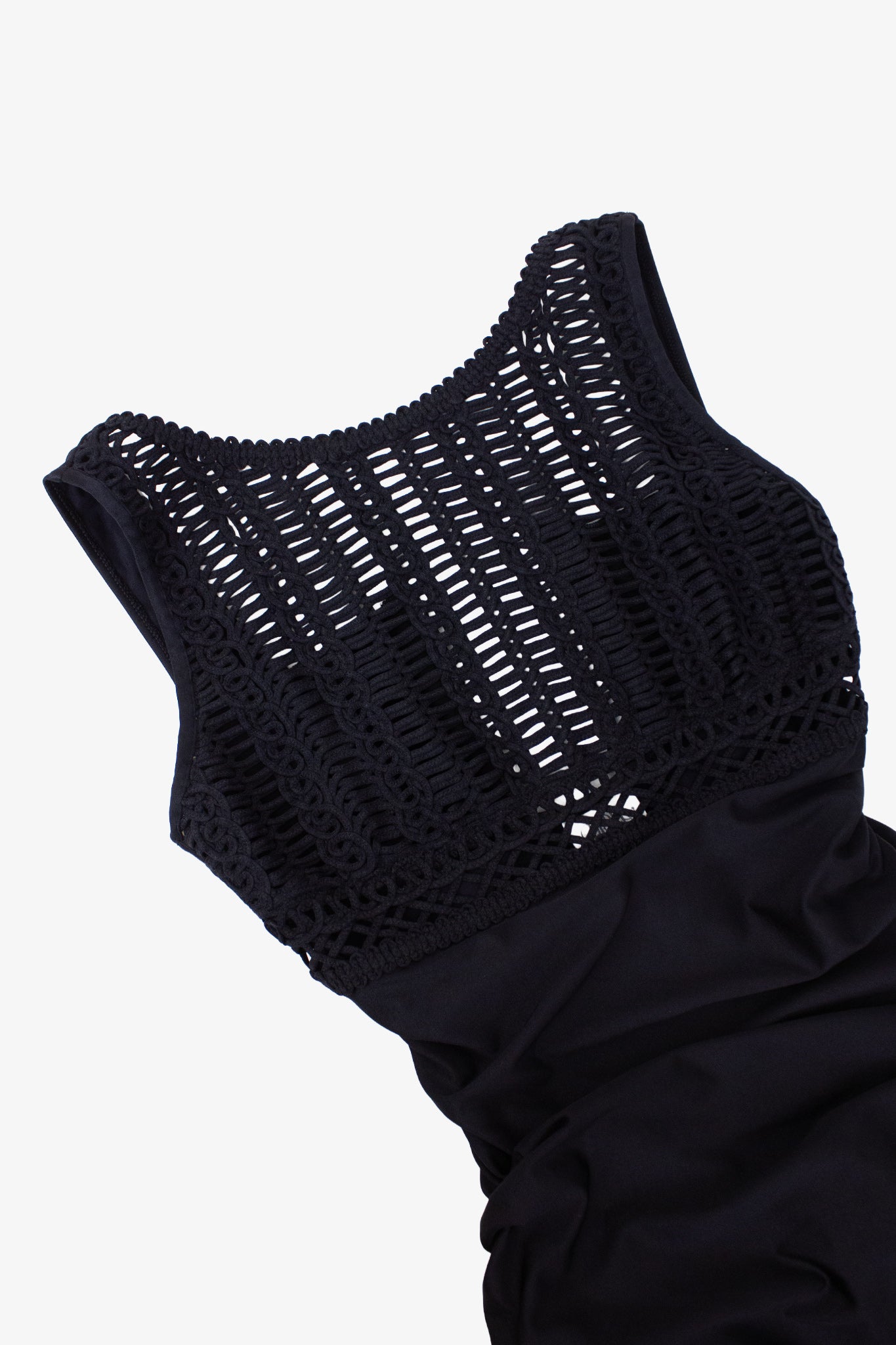 Vintage zwart La Perla jurk met body