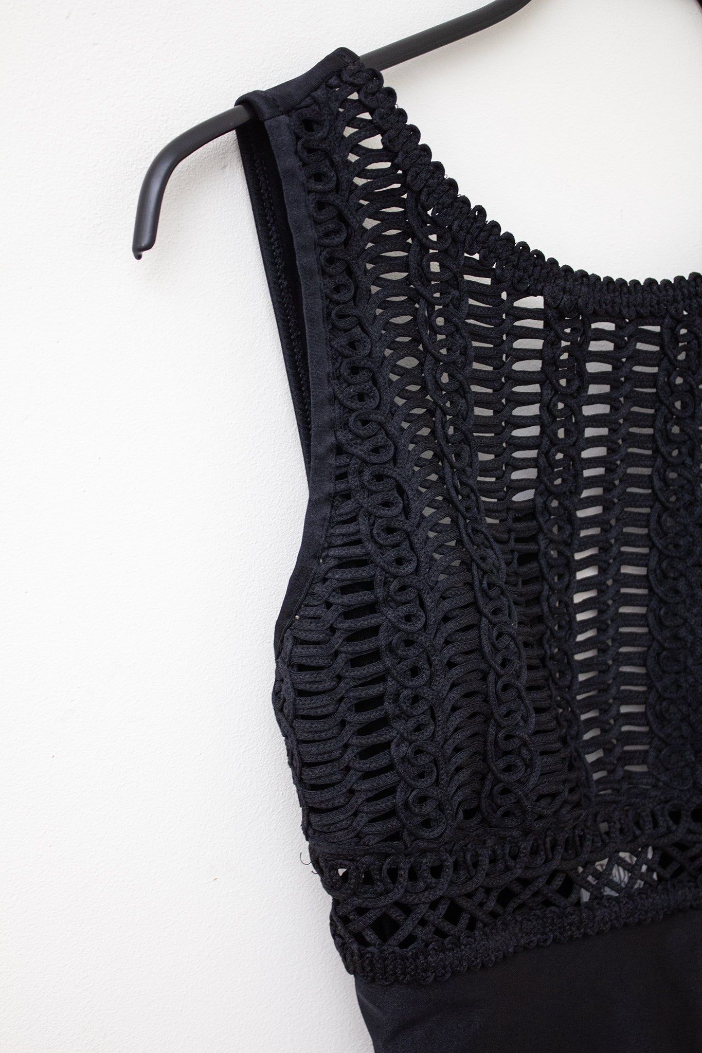 Vintage zwart La Perla jurk met body