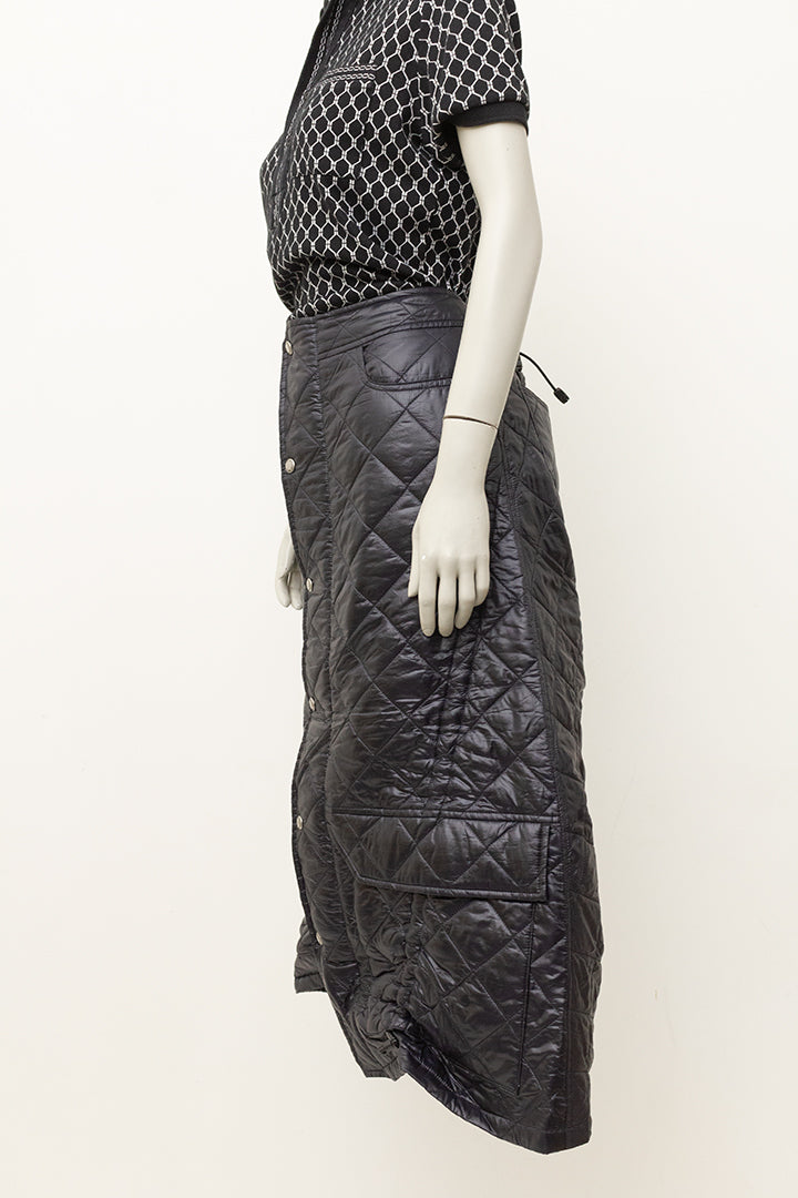Zwarte puffer rok Junya Watanabe x Comme des Garçons AD2005