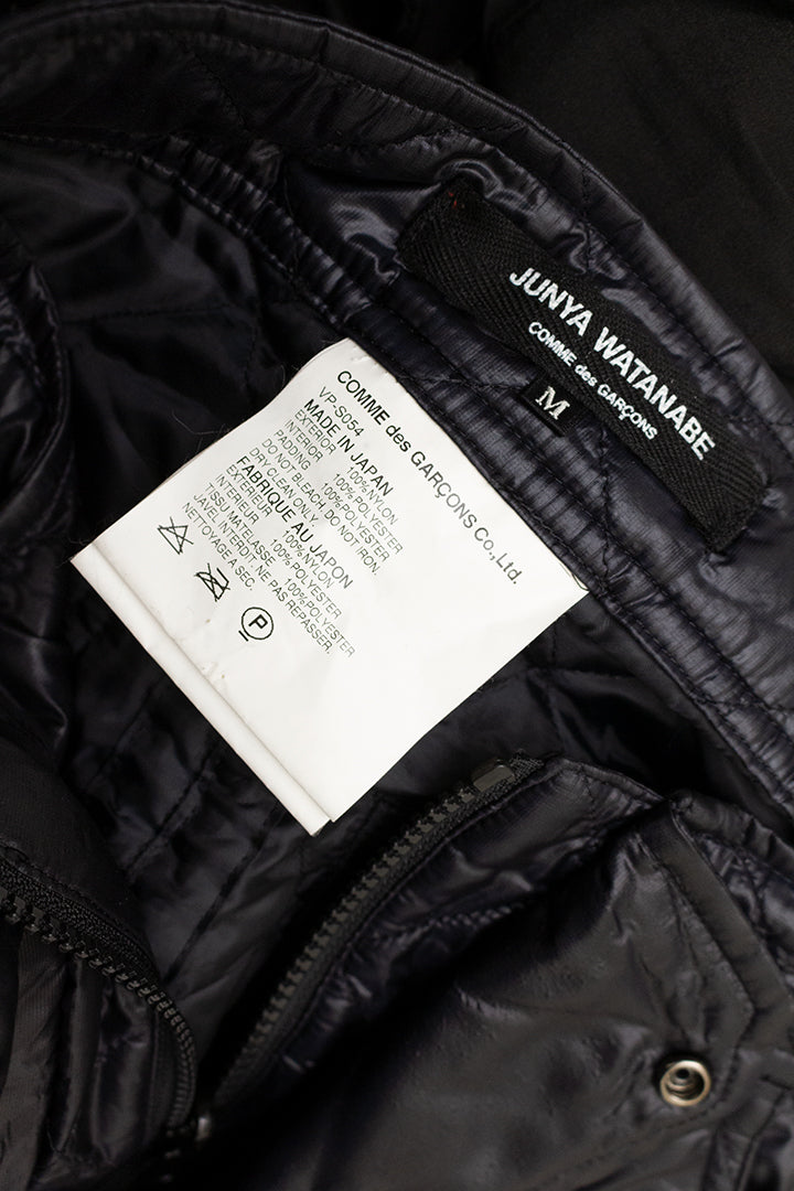Zwarte puffer rok Junya Watanabe x Comme des Garçons AD2005