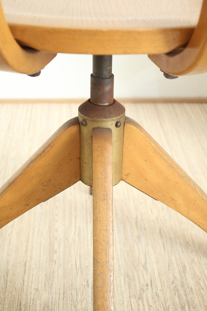 Ama Elastik vintage Architectenstoel jaren 20