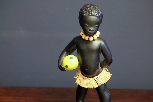 Black boy beeldje Cortendorf West Germany