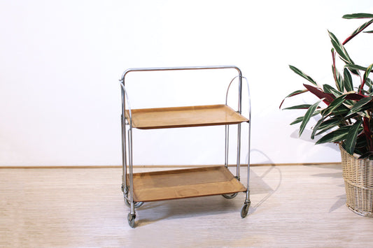 Bremshey Gerlinol Dinett inklapbare trolley mahonie
