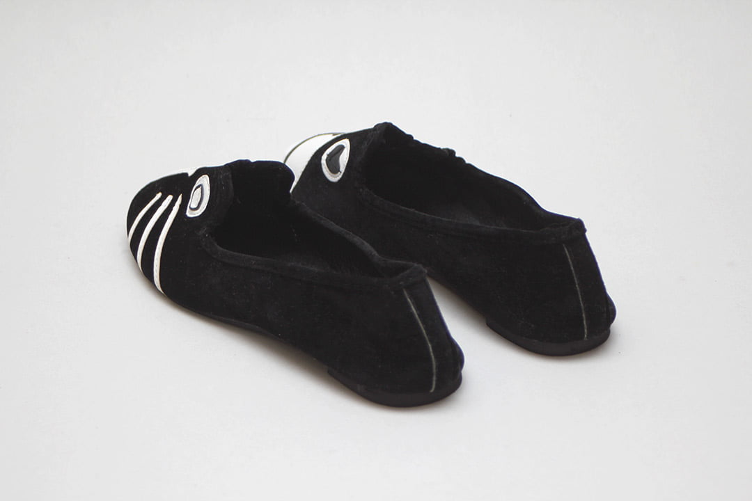 Zwart / witte kat hond flatjes